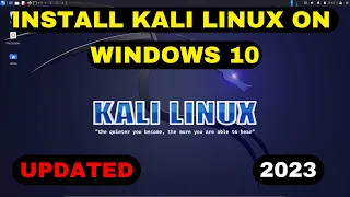 How To Install Kali Linux On Windows 10 Updated
